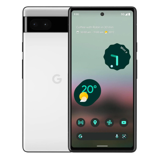 Google Pixel 6A 6/128Gb Белый (US)