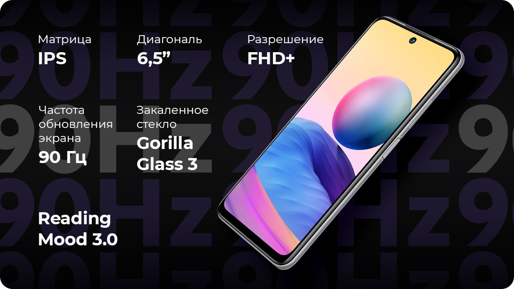 Xiaomi Redmi Note 10 5G 6/128Gb Серый Global Version