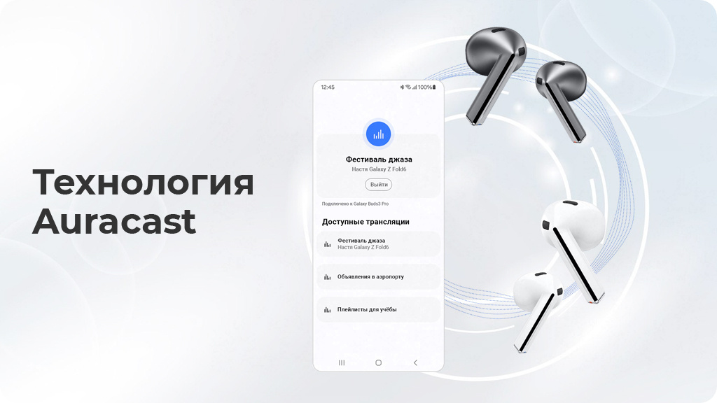 Беспроводные наушники Samsung Galaxy Buds 3, белый