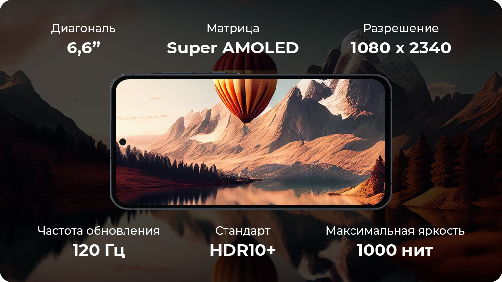 Samsung Galaxy A55 5G 8/256GB A556E Голубой