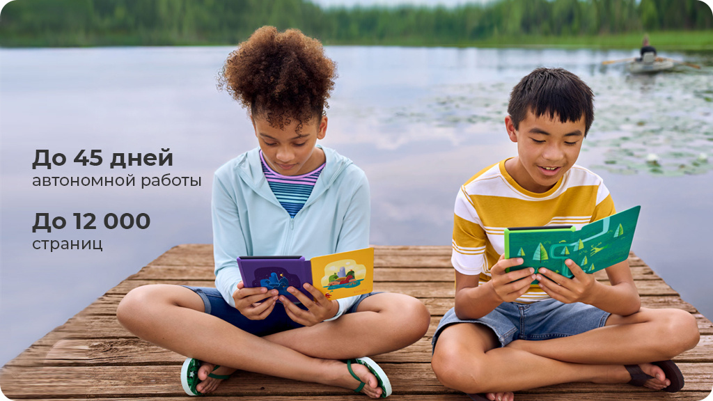 Электронная книга Amazon Kindle PaperWhite Kids 8Gb Rainbow Birds